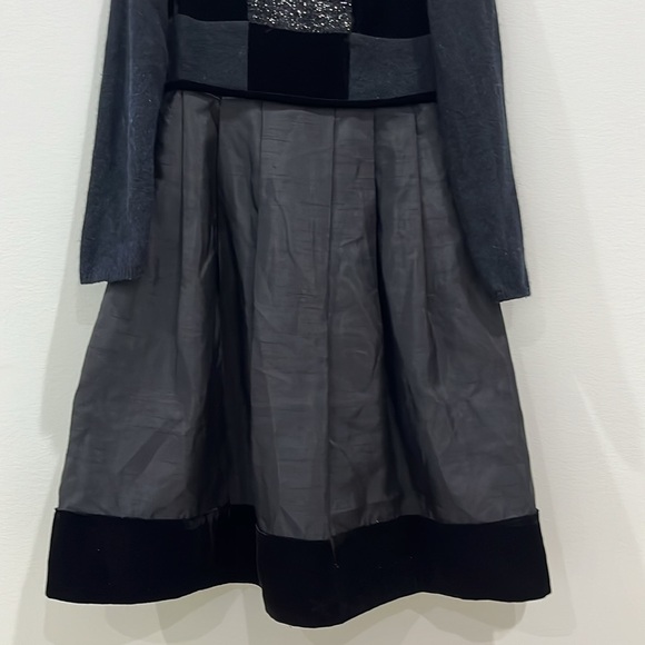 LNWOT Pierre Cardin Black Logo Dress - Size 12 - Picture 3 of 8